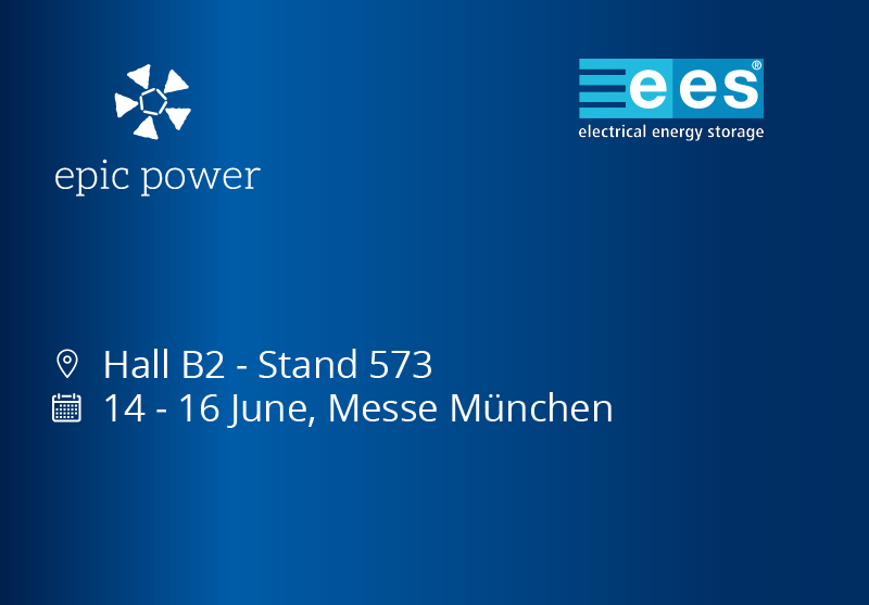 Epic power will be at EES 2023 in München