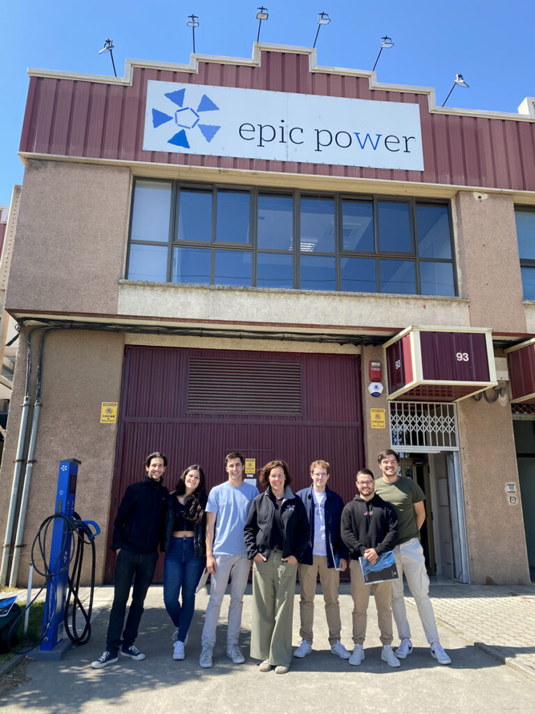 Engineering Students from Universidad de Zaragoza and from the European Master in sustainable energy system management visiting Epic Power Converters facilities