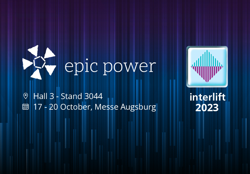 epic power will be at interlift 2023