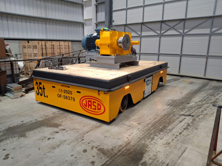 transfer cart AGV Jaso 35t with epic power converter